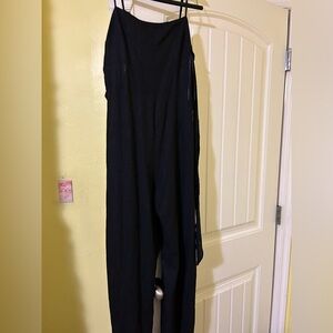 Francesca's Collections Black Jumpsuit